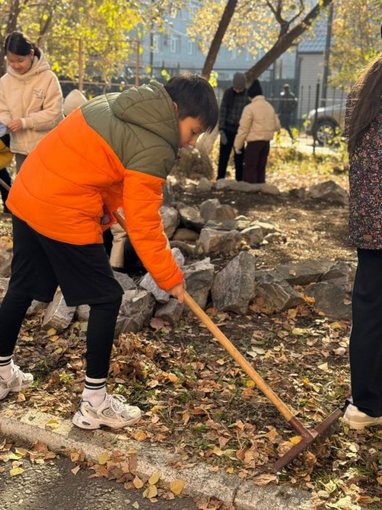 Волонтёрский отряд «Жасыл ел» — за чистоту и порядок!